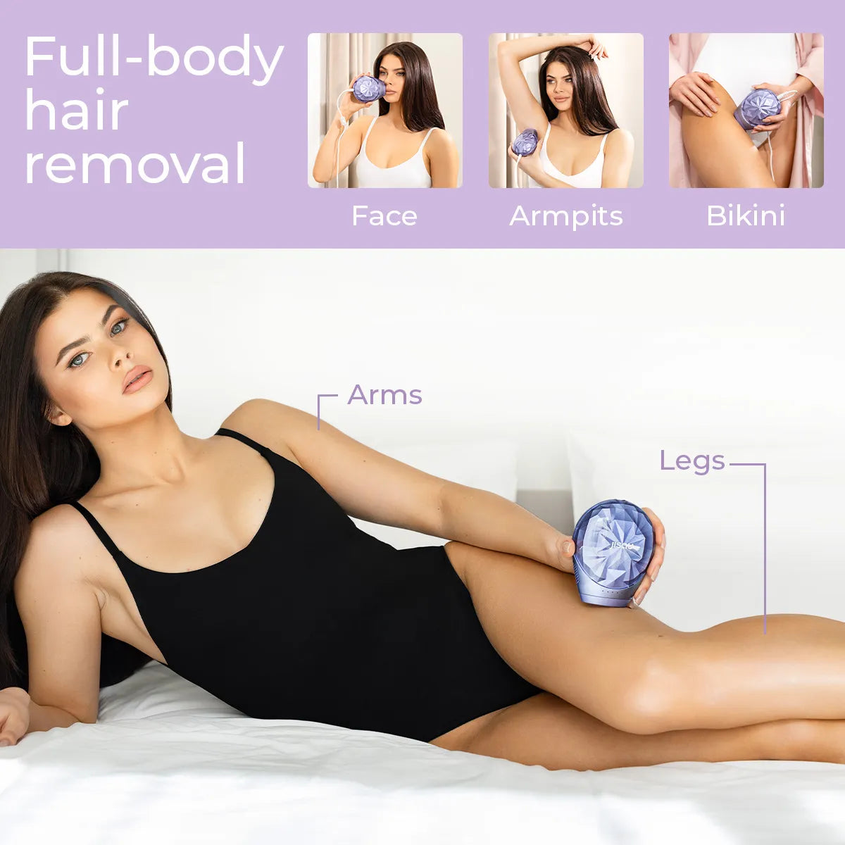 IPL Hair Removal Device JISAU Sapphire Pro 2.0